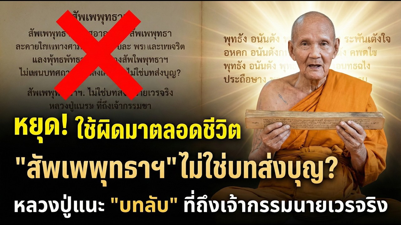 หลวงปู่ดู่เผยความลับ! ทำสิ่งนี้ครั้งเดียว ได้บุญมากกว่าตักบาตรพันครั้ง?