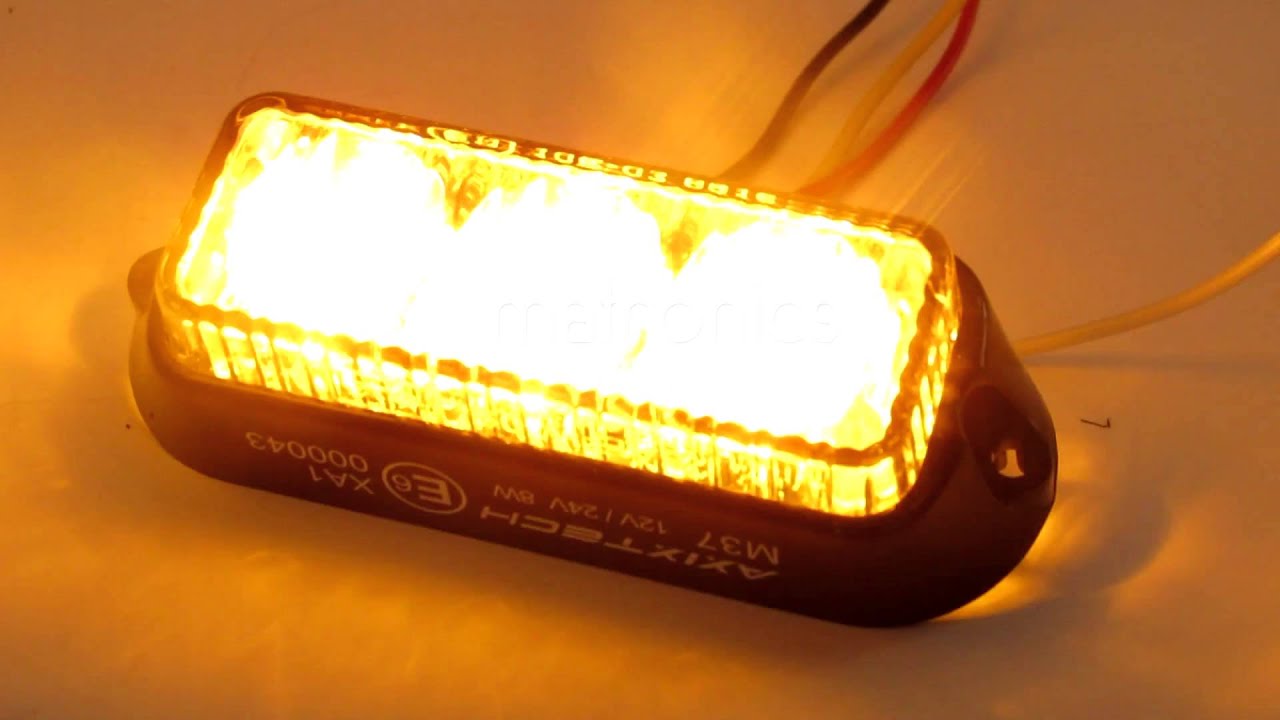 AXIXTECH 3x LED strobe M37 R65
