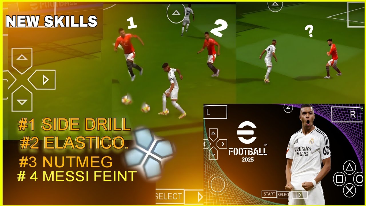ЛУЧШИЕ УЛЬТИМАТИВНЫЕ НАВЫКИ В PES 2024/25 PSP ДЛЯ ПРОФЕССИОНАЛЬНЫХ ИГРОКОВ!