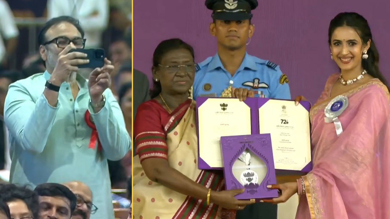 Niharika Konidela Receives National Award For Committee Kurrollu Movie | #72ndNationalFilmAwards