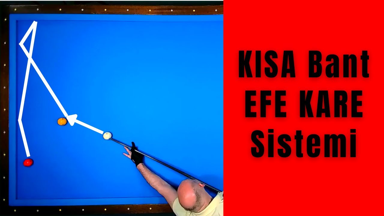 Kısa Bant Efe Kare Sistemi - 3 bant bilardo