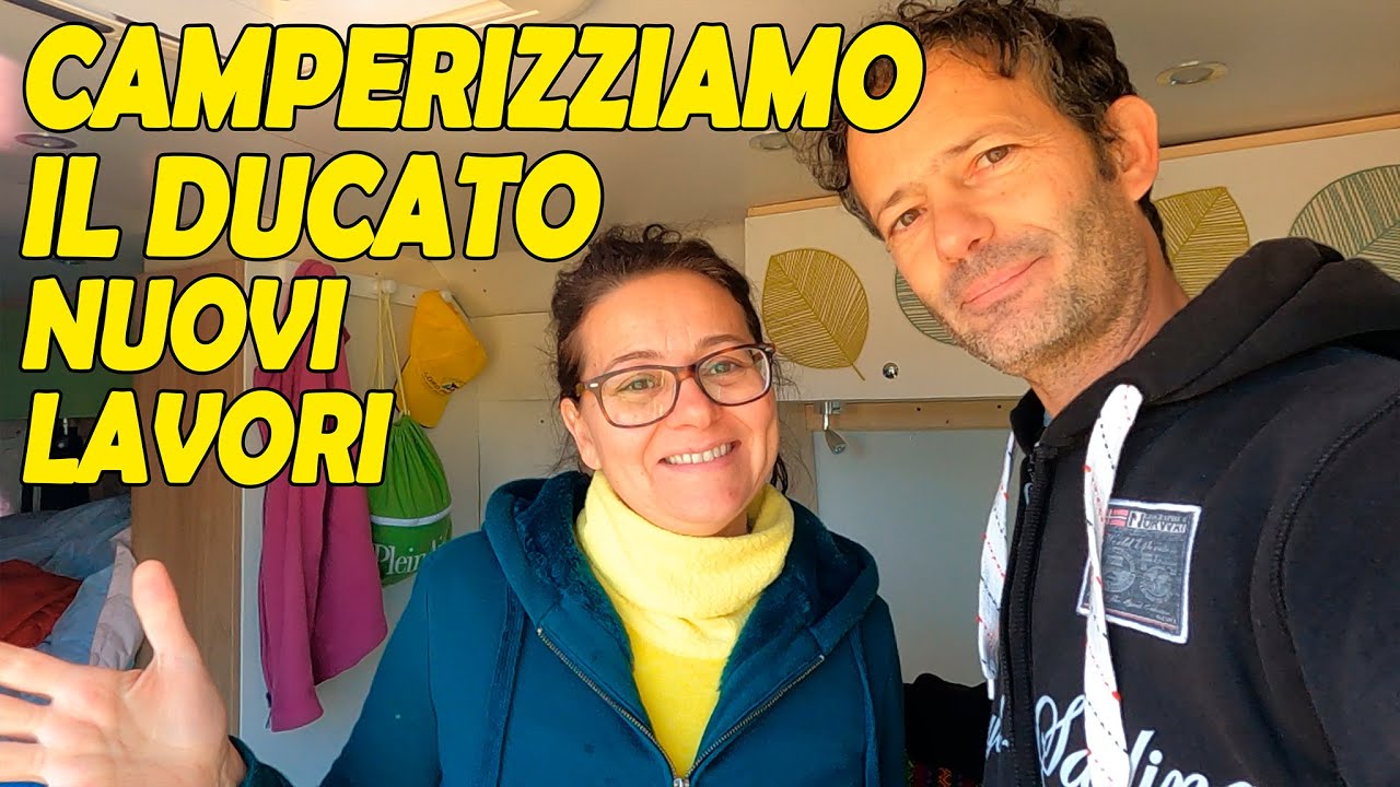 Camperizziamo gli interni del Fiat Ducato e sveliamo il nome del van! Nuovi mobili e nuovi pensili.