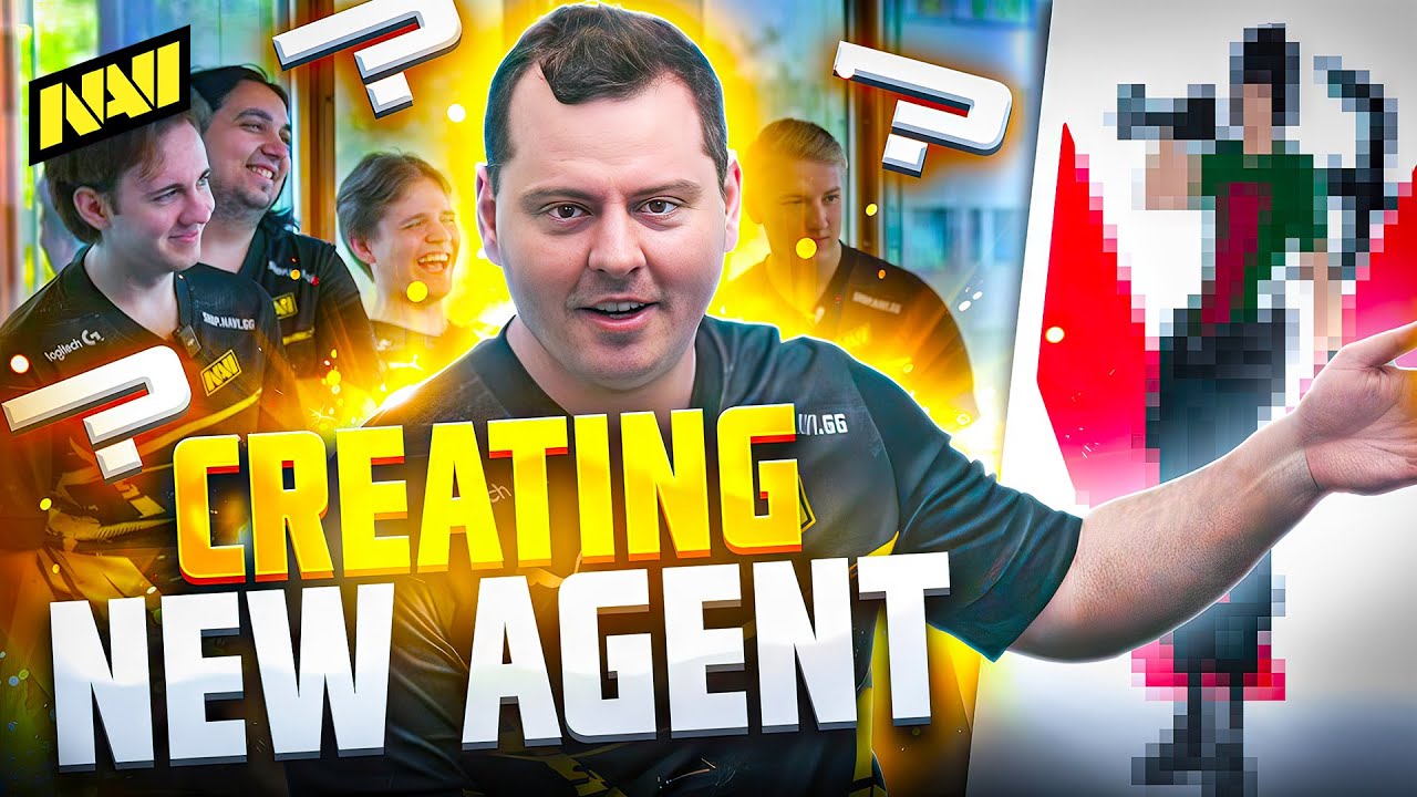 Создаем НОВОГО АГЕНТА с NAVI Valorant!