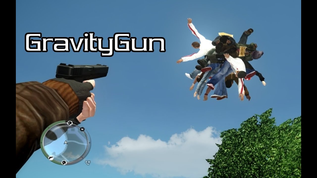 Gravity Gun [GTA IV - Script Mod]