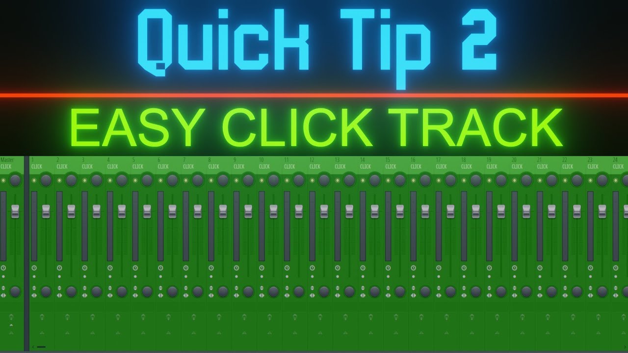 Easy Click Track FL Studio | Совет №2 | Учебное пособие