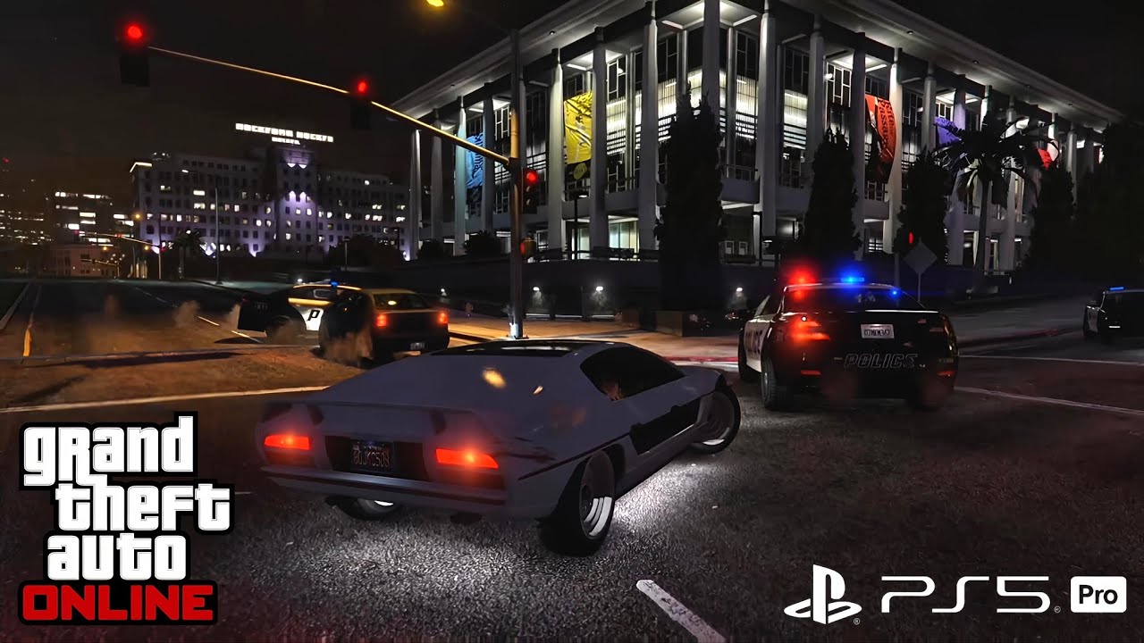 GTA Online | Short Gameplay - Stolen Car | PS5 Pro