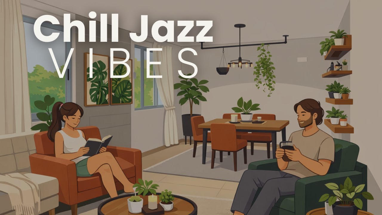 Chill Jazz Vibes for Working, Reading & Coffee ☕ Calm Background Music