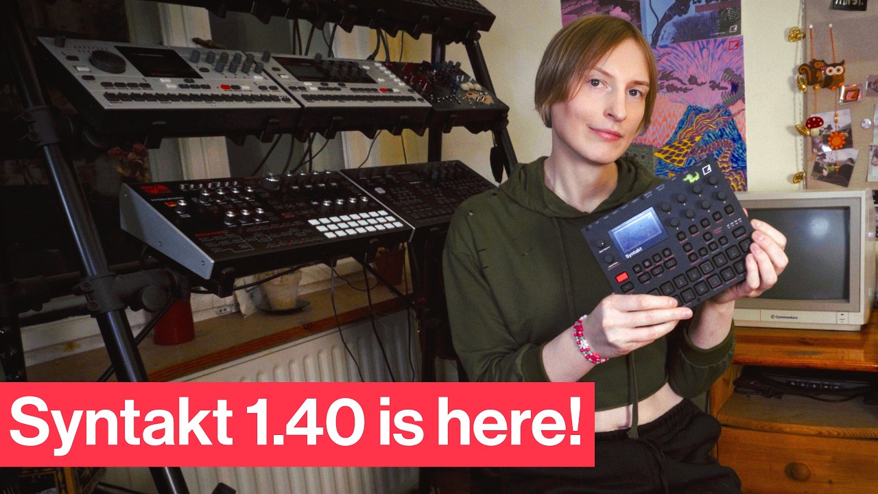 SYNTAKT 1.40 IS HERE!!! Overview, Compressor Hack, Tutorial and more #elektron #syntakt