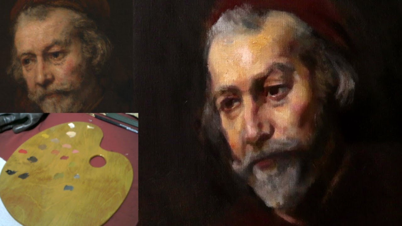 Rembrandt Master Study 3rd Layer LIVE | Virtual Painting Session