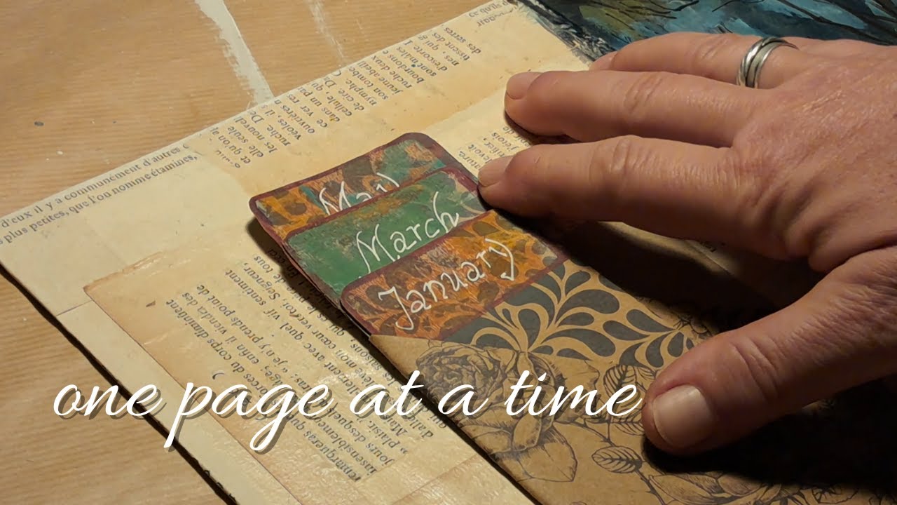 The First Page of My Art Journal | A January Creative Ritual