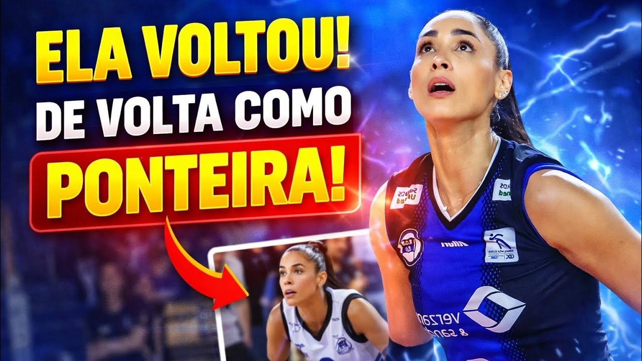 Jaqueline volta a ser ponteira!