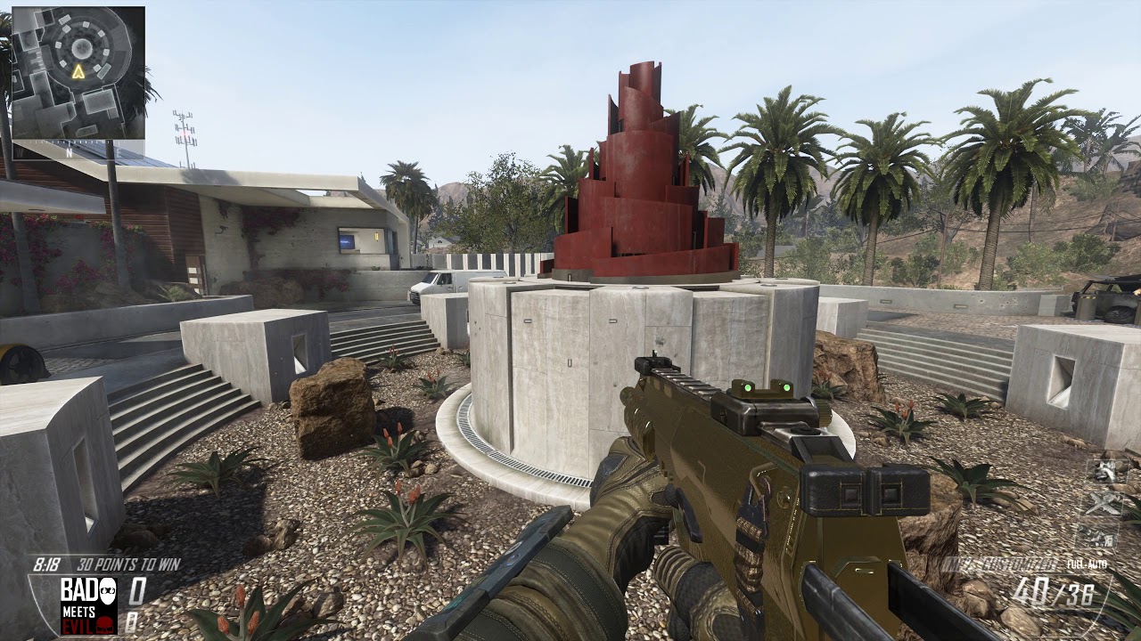 Call of duty Black ops 2|Multiplayer Map Showcase|Raid