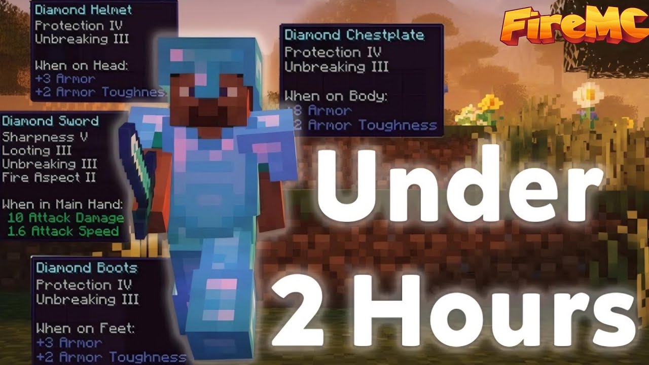 How to Grind Easily In Any SMP | GRINDING Tips in fire mc