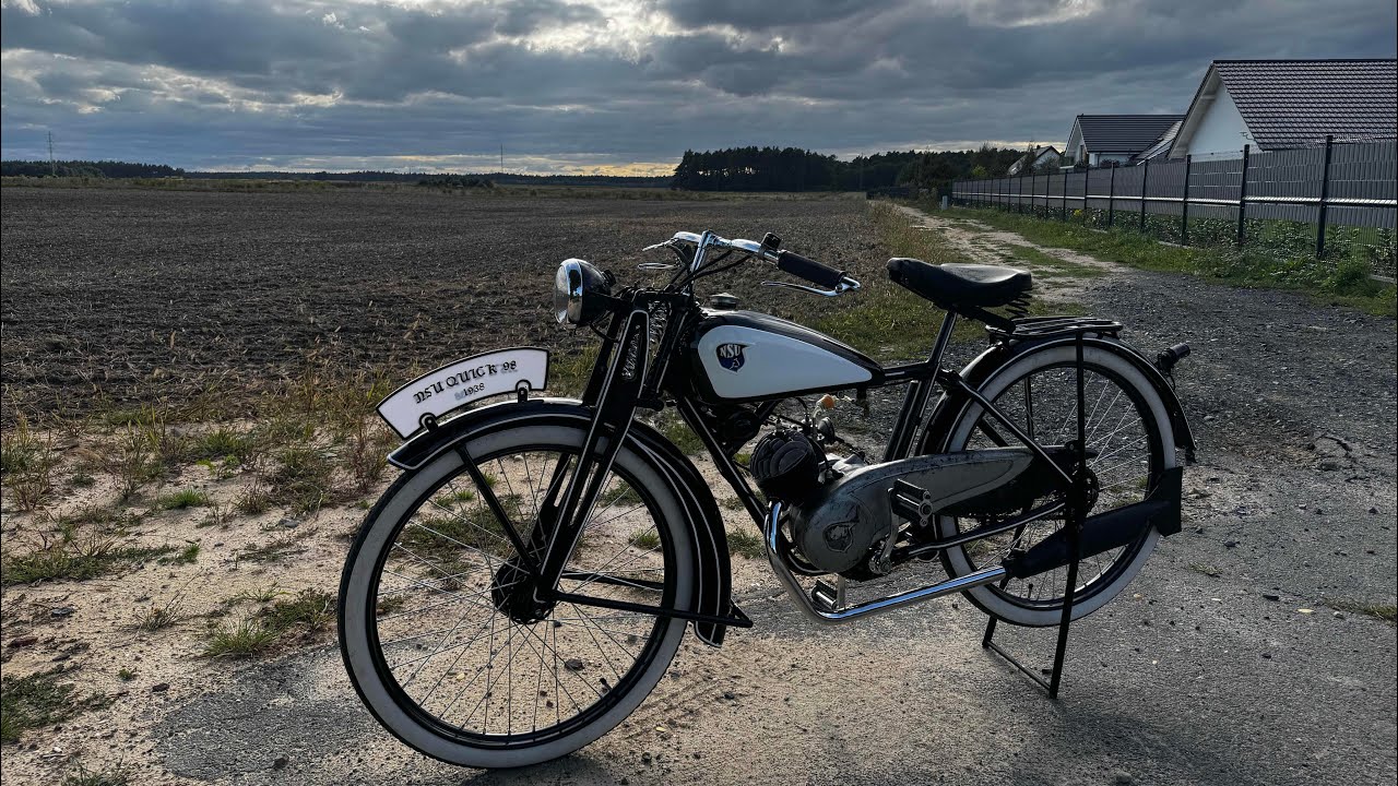 Nsu Quick 98 top speed v max 1938r 