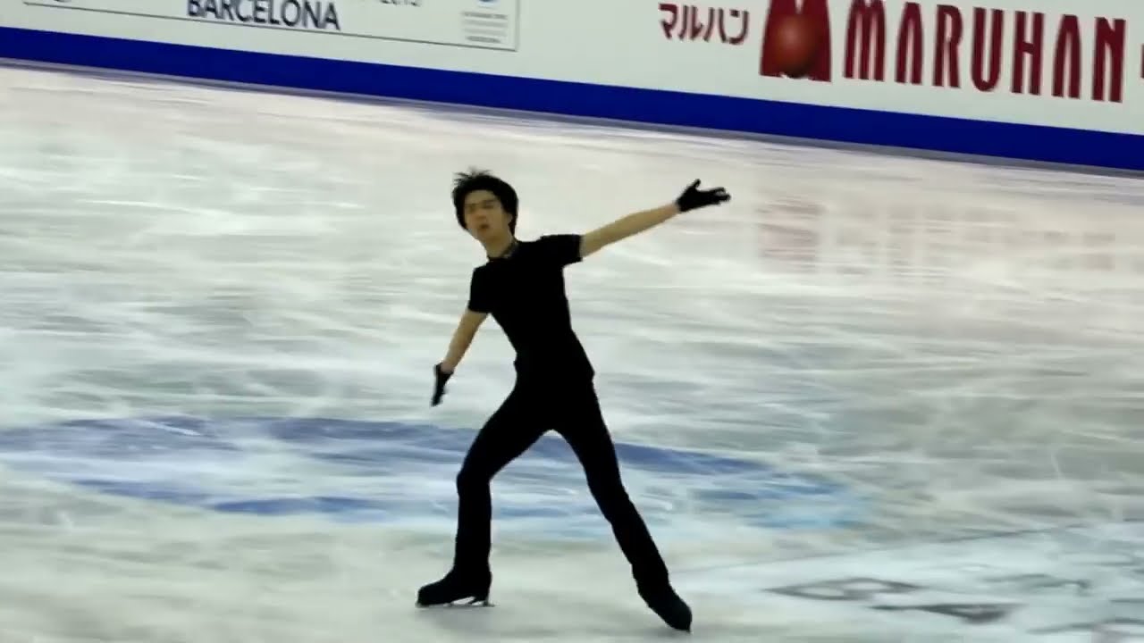 Yuzuru Hanyu GPF2014 FP practice 2014.12.11 羽生結弦