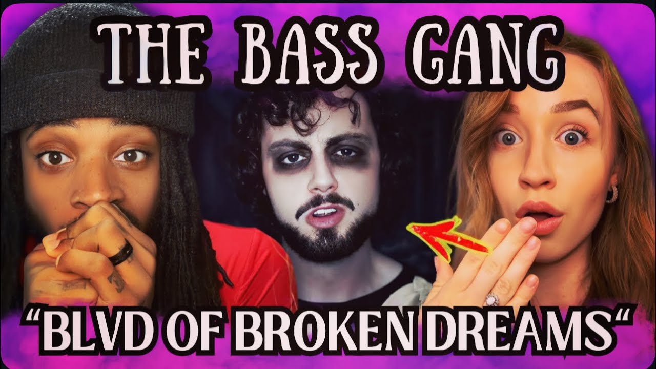 Предлагаем вам невероятный кавер Bass Gang на песню Green Day Boulevard of Broken Dreams!
