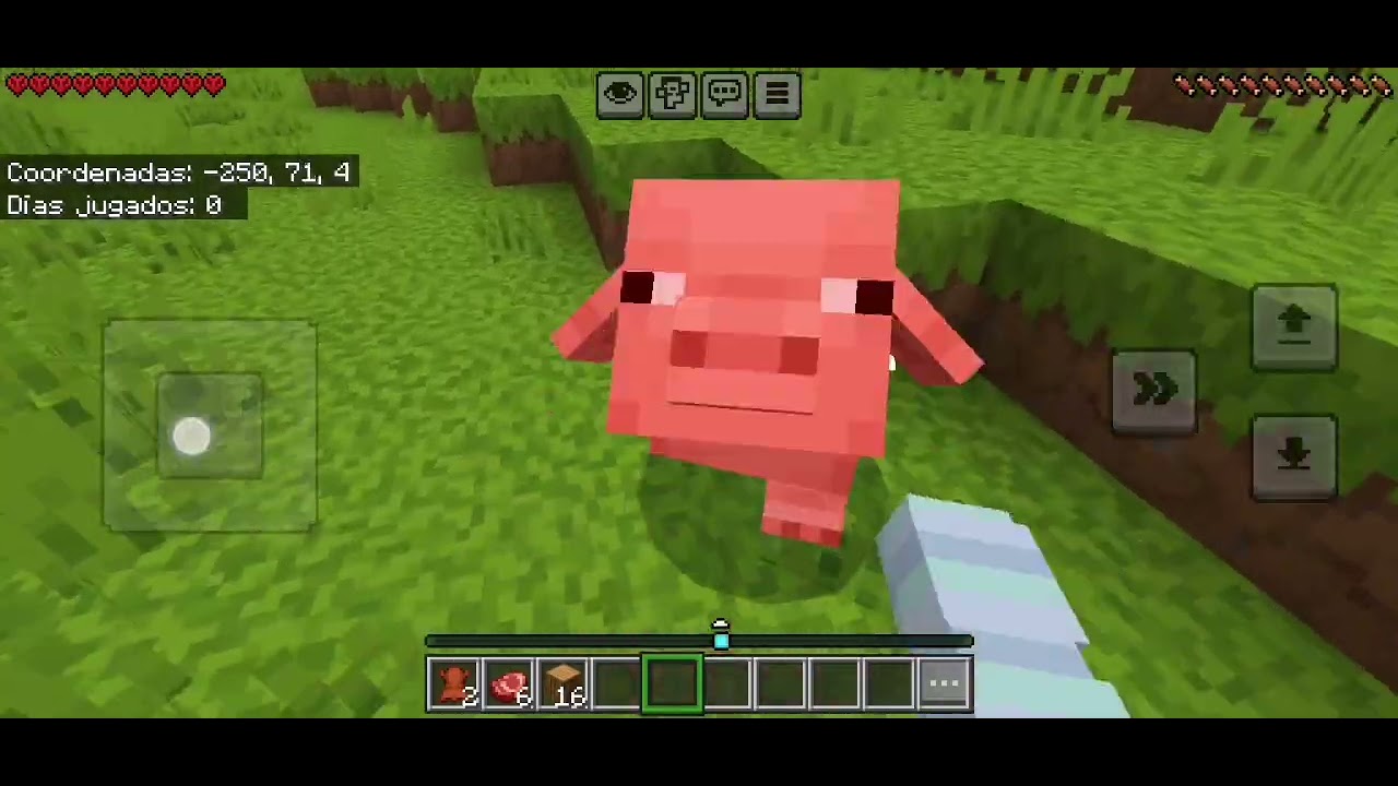 Jugando minecraft serie #1 con mi hermano