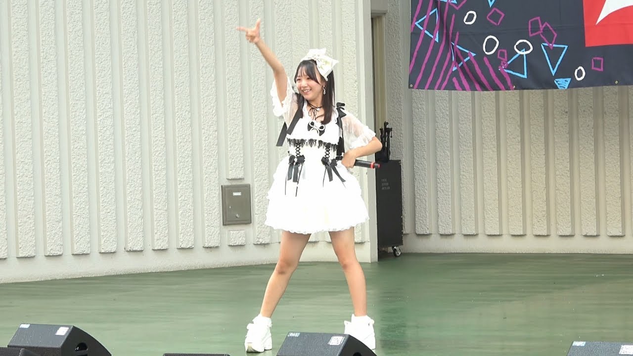 【葵ひな】（CoCoRo学園ふるり）「世界一HAPPYな女の子 / ℃-ute 」（カバー曲）2025.6.29 『みんなのアイ❤ゲキ フェスティバル 夏の9時間祭り』上野野外水上音楽堂【横画面動画】