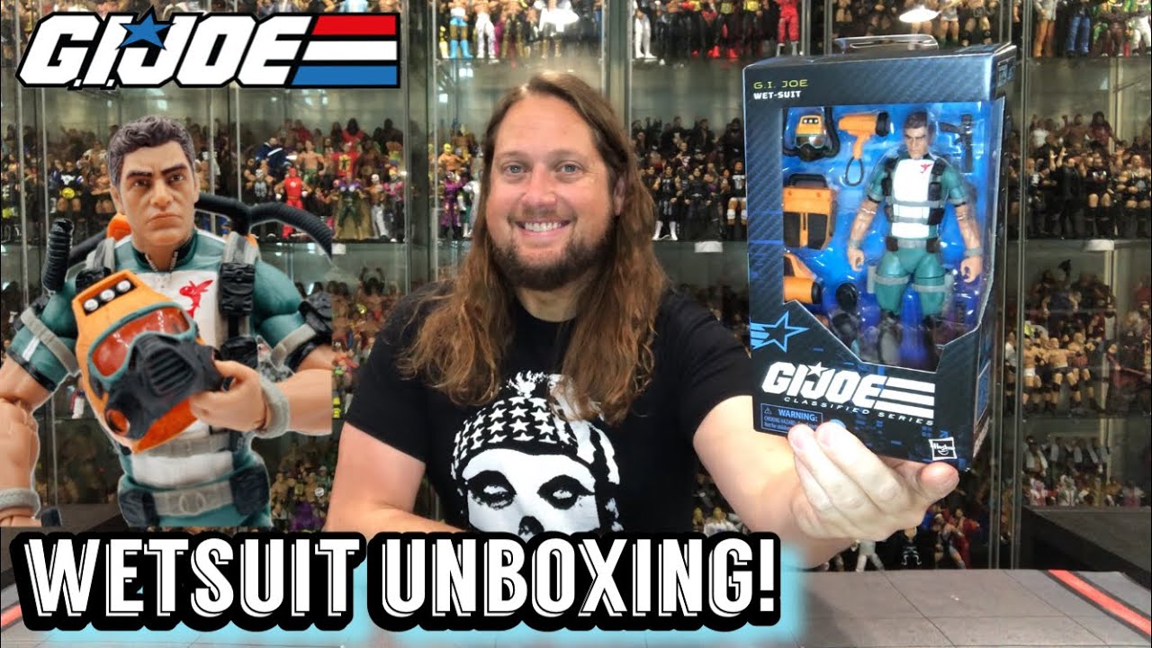 Everyone In The Water Wetsuit GIJOE Classified Series Unboxing & Review!
