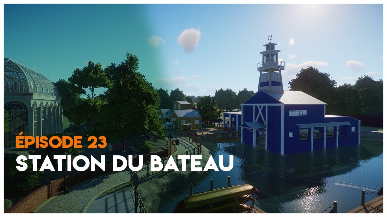 Épisode 23 |Construction de la Deuxième Entrée de la Zone Aquatique | #planetzoo