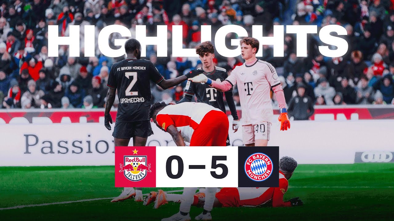 FC Red Bull Salzburg – FC Bayern München | Highlights