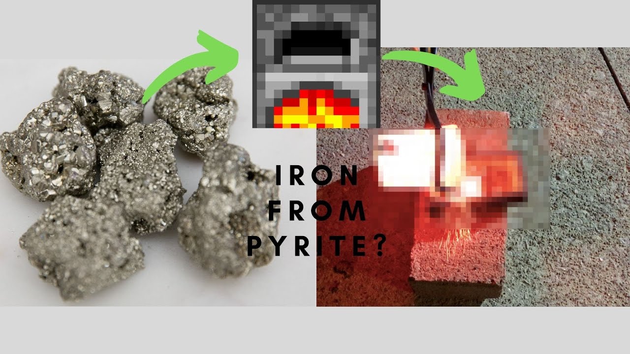 Refining Iron Metal from Pyrite