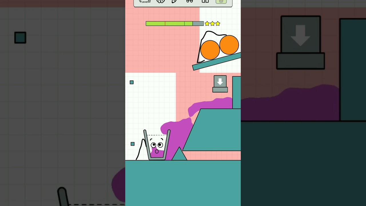 Happy Glass 140 Level Complete #viral #gaming