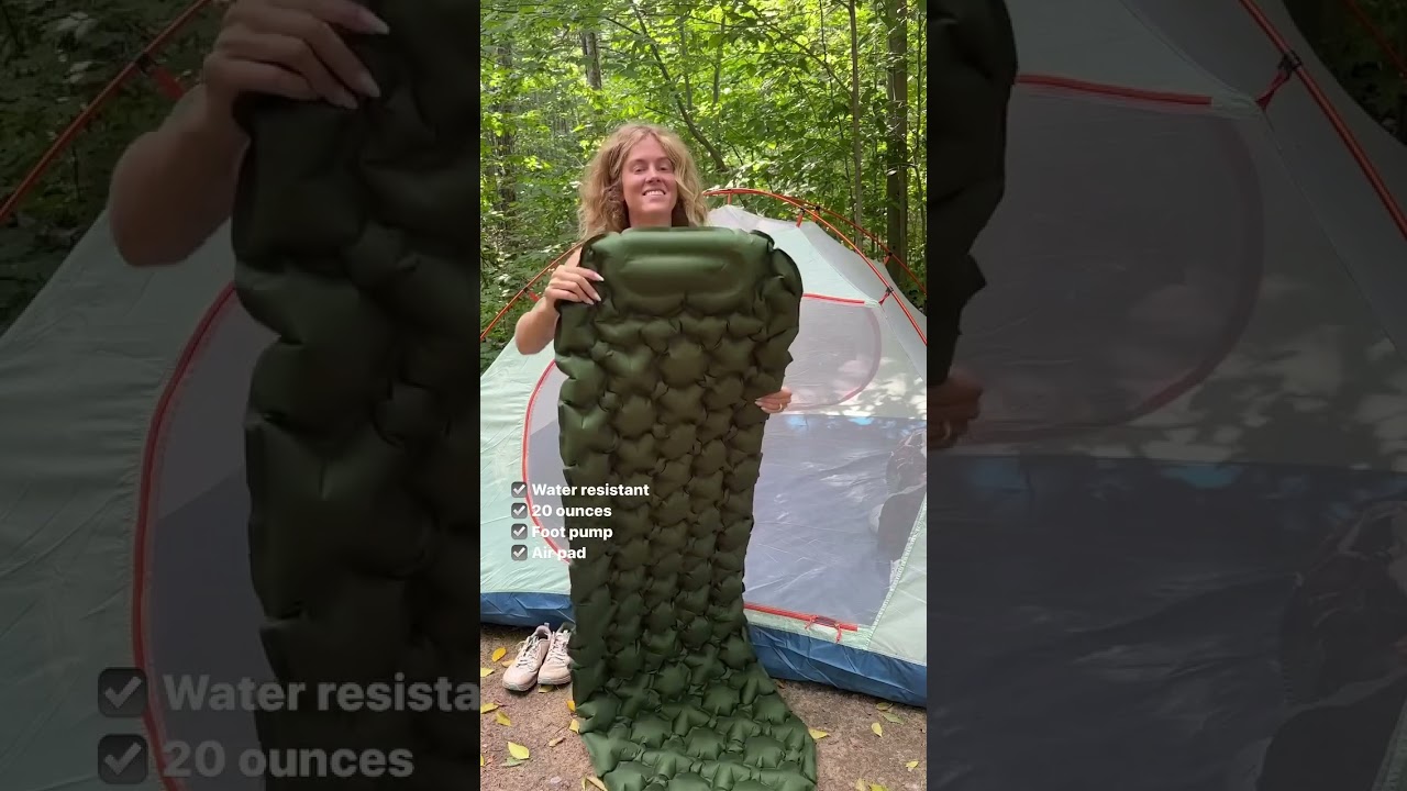 Доступные по цене спальные коврики для начинающих 🏕️