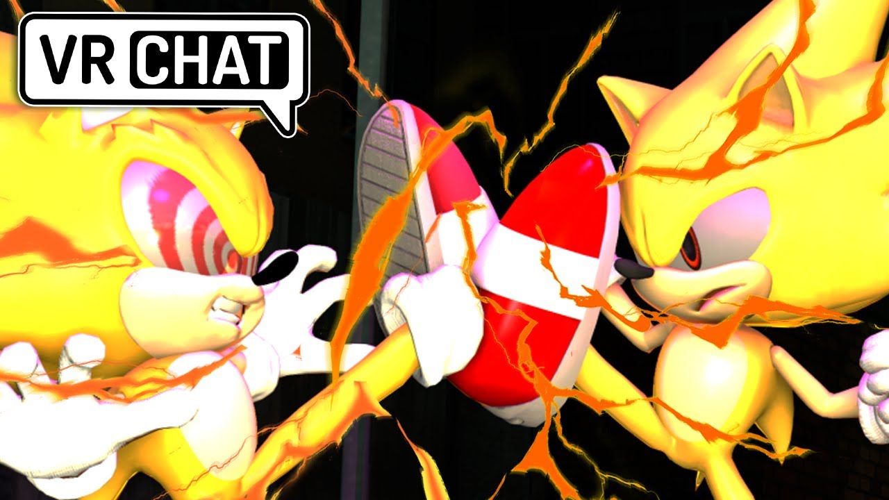 СОНИК ВСТРЕЧАЕТ СОНИКА ИЗ ФЛИТВЕЯ [VRCHAT]