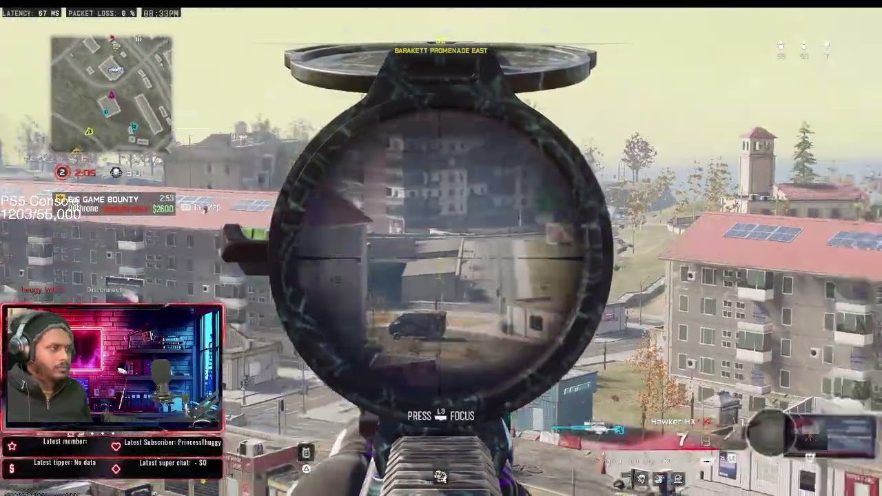 Warzone Night Tactical Gaming