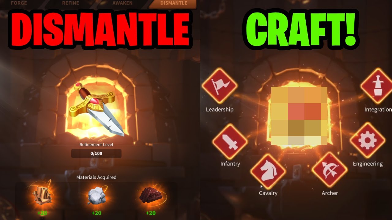 I actually dismantled a legendary accessory for this!