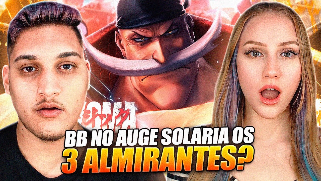 O One Piece Existe! | Barba Branca (One Piece) | Enygma - REACT EM CASAL