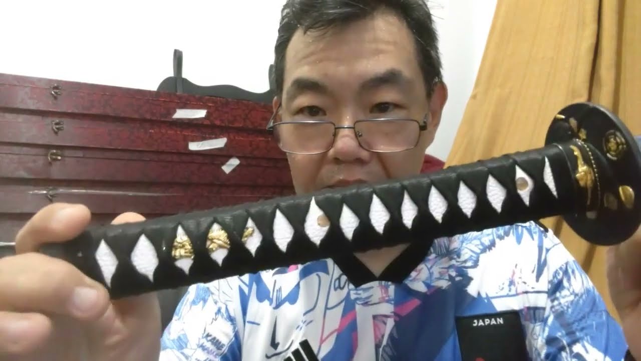 Katana como trançar o cabo Tsukamake e ou Tsukaito