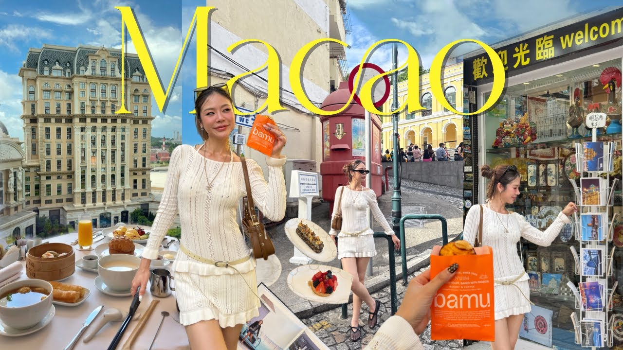 🇲🇴MACAO เที่ยวมาเก๊าถ่ายรูปติดแกลม นอนไหน ทำไรบ้างดี(?) l Frennicha 