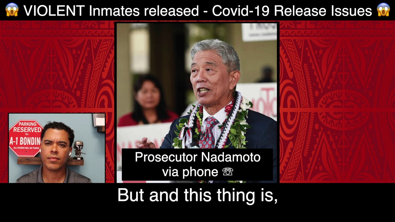 Non-Violent and VIOLENT Inmates released via covid 19 emergency proclamation - A-1 Nick