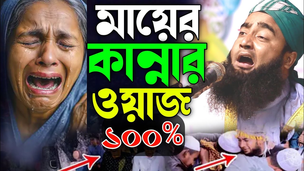 মায়ের কান্নার ওয়াজ ১০০%। ইসমাইল হোসেন বেড়া।নতুন ওয়াজ Ismail Hossain Bera Waz 