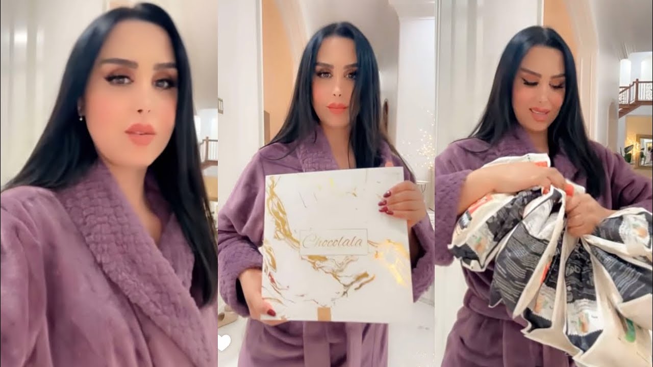 شوفو كمية الهدايا لوصلوني من الإمارات 🇦🇪كل لكنت مشتهية جاني  هند القحطاني