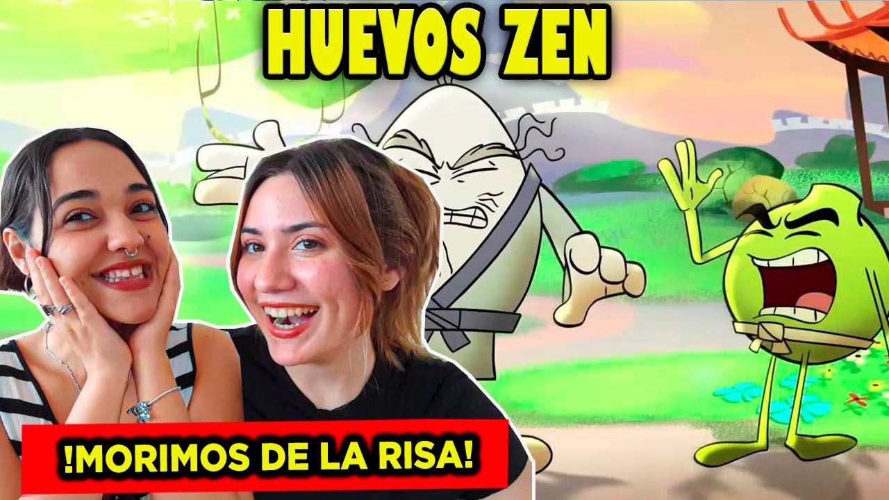 HUEVOS ZEN 🇲🇽 por PRIMERA VEZ 😂 ** HUEVOCARTOON MEXICANO ** - 🇨🇺CUBANAS REACCIONAN