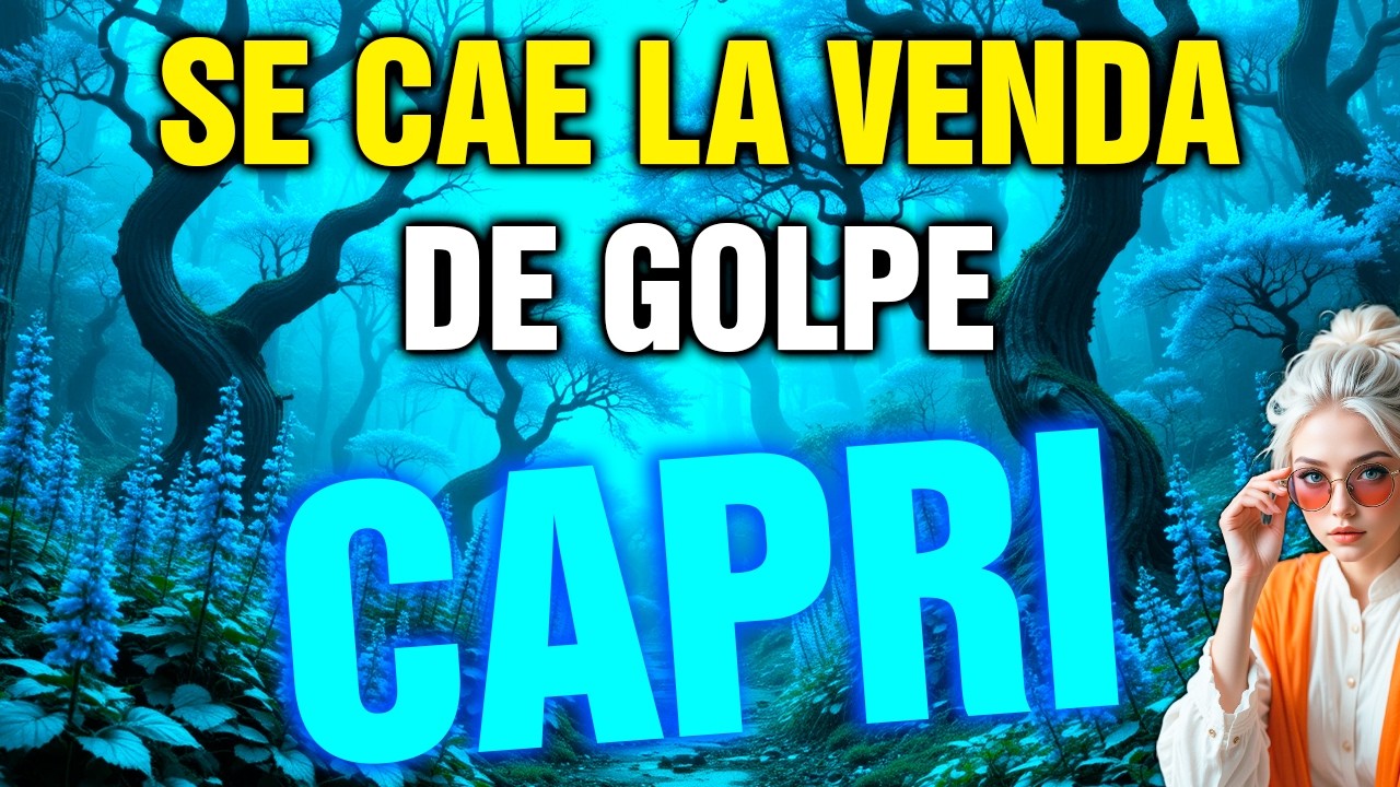 capricornio 😲 lo que HOY SALE a la LUZ 🔥 te ABRE los OJOS y CAMBIA tu RUMBO 💫 😨