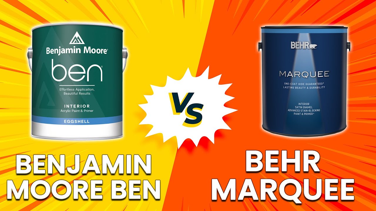 Benjamin Moore Ben vs Behr Marquee - A Side-By-Side Paint Comparison (Which Should You Pick?)