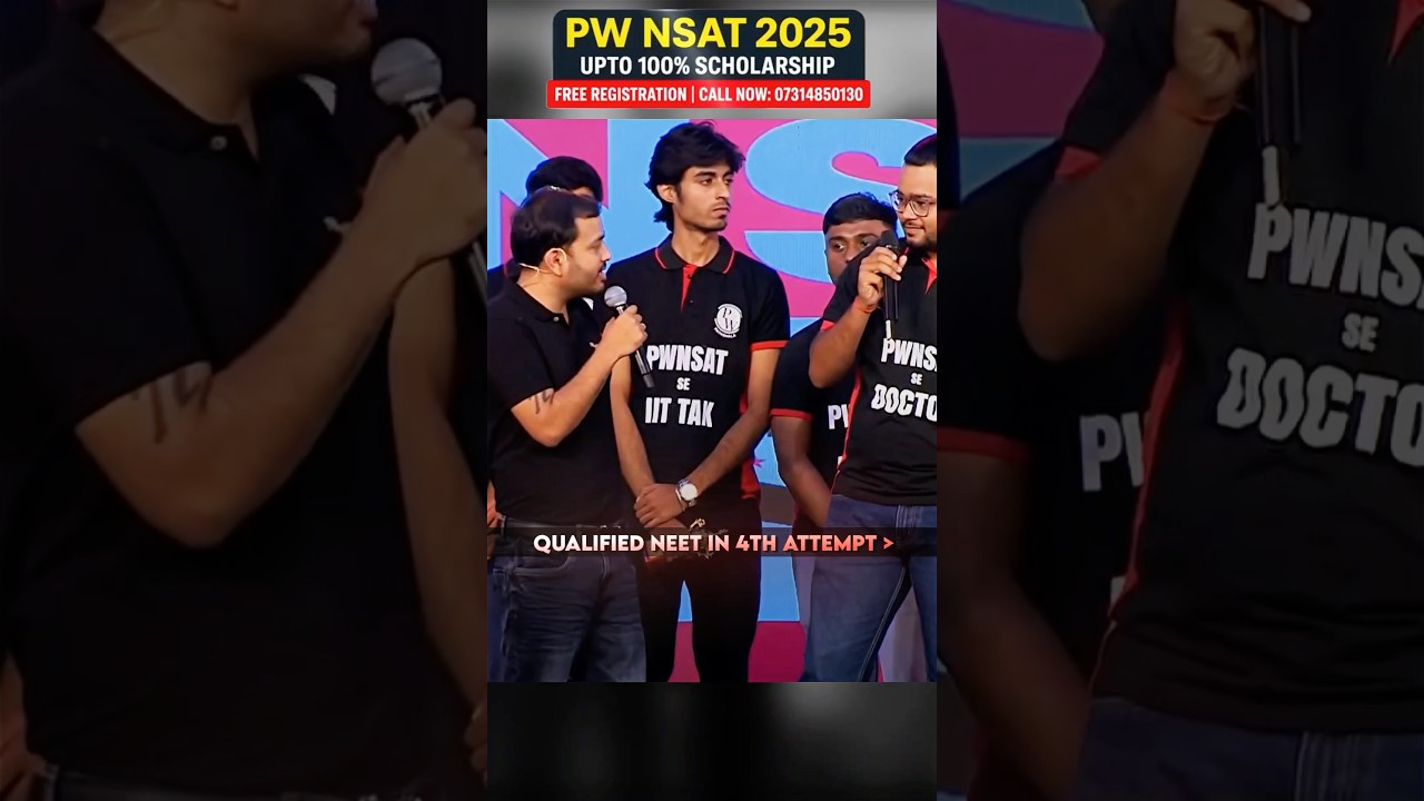 Neet dropper story 4th attempt 🔥 shorts #iit #aiims #neet #pwian #pw_motivation #physicswallah