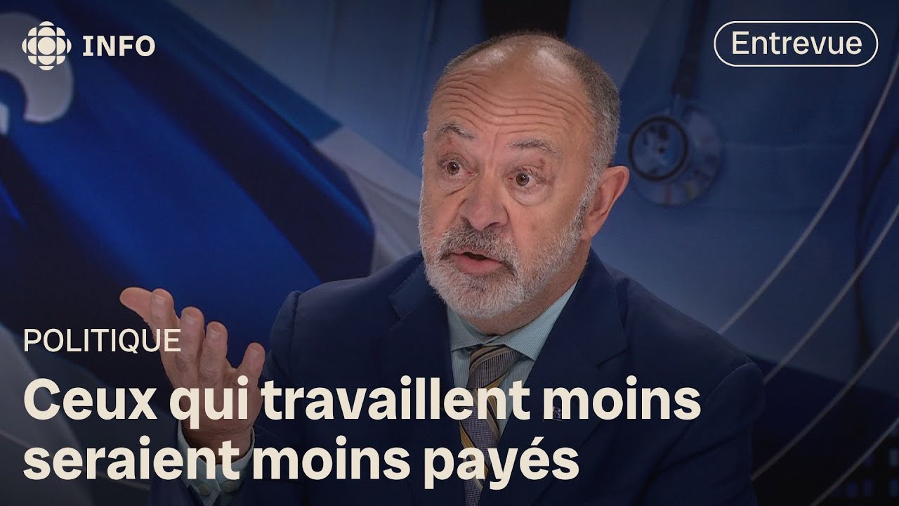 Québec s’attaque au salaire des médecins : entrevue avec le ministre de la Santé, Christian Dubé