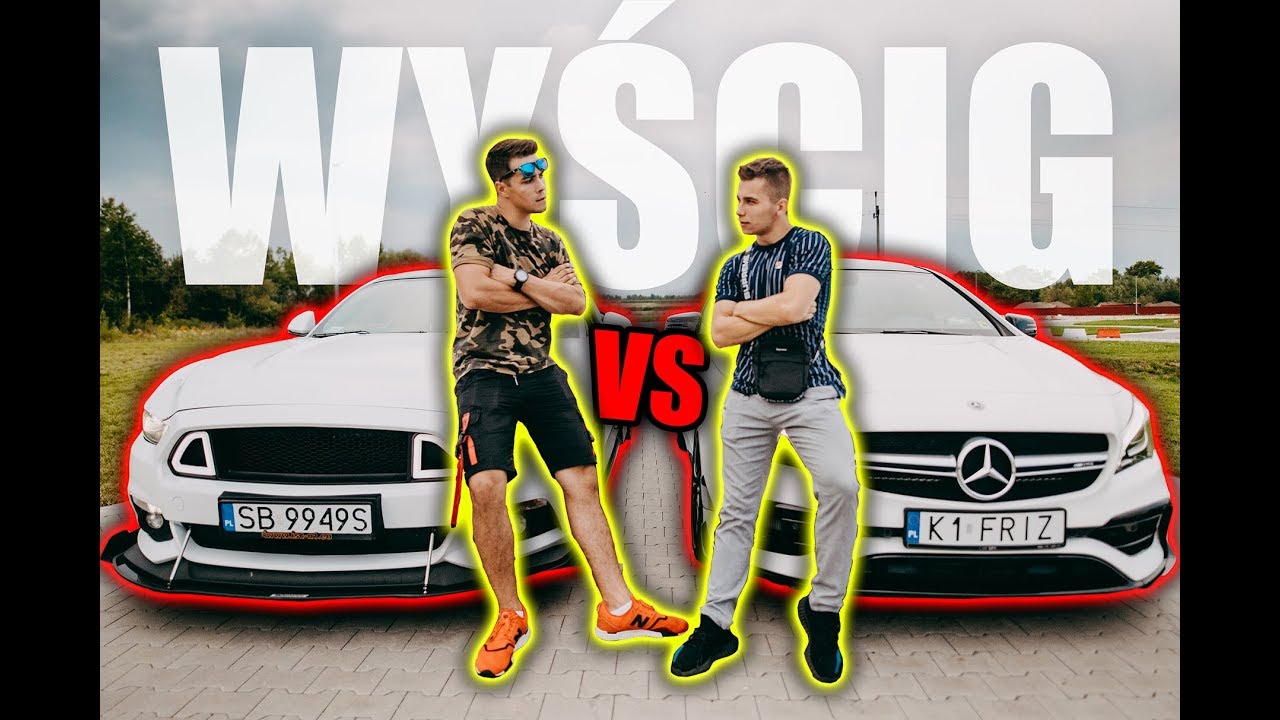 WYŚCIG Z REZIM - MERCEDES VS MUSTANG!