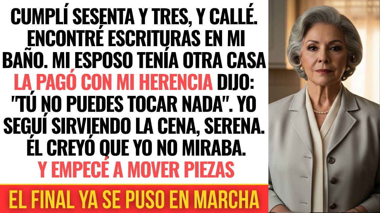 Encontré una escritura escondida… y entendí por qué mi esposo “trabajaba” tanto desde hace años…