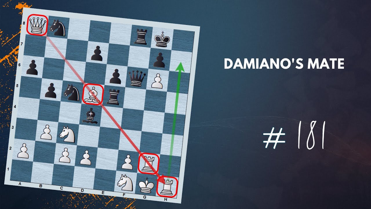 Damiano's Mate | Checkmating Pattern - Daily Lesson with a Grandmaster 181