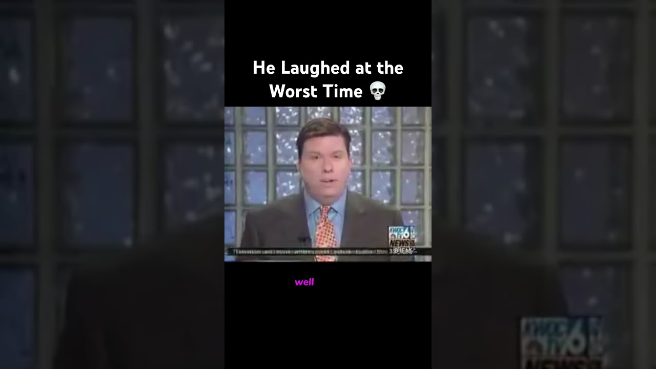 News Anchor Can&rsquo;t Stop Laughing When Woman Struck By Lightning💀 #newsbloopers #newsfails #dontlaugh