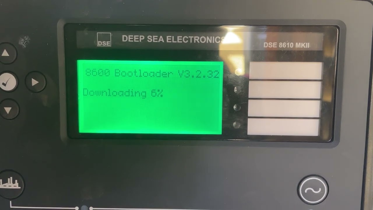 DSE 8610 firmware upgradation