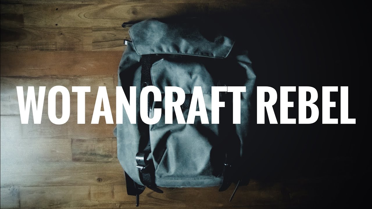 Рюкзак WOTANCRAFT REBEL из вощеной ткани. Быстрый обзор: ЛУЧШИЕ карманы на рюкзаке, которые я ког...