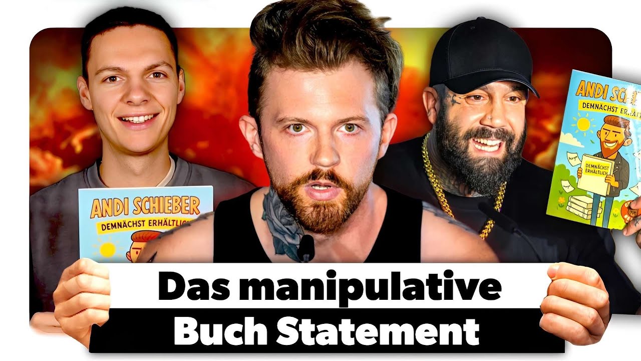 André Schiebler stellt sich der Buch-Kritik und scheitert komplett