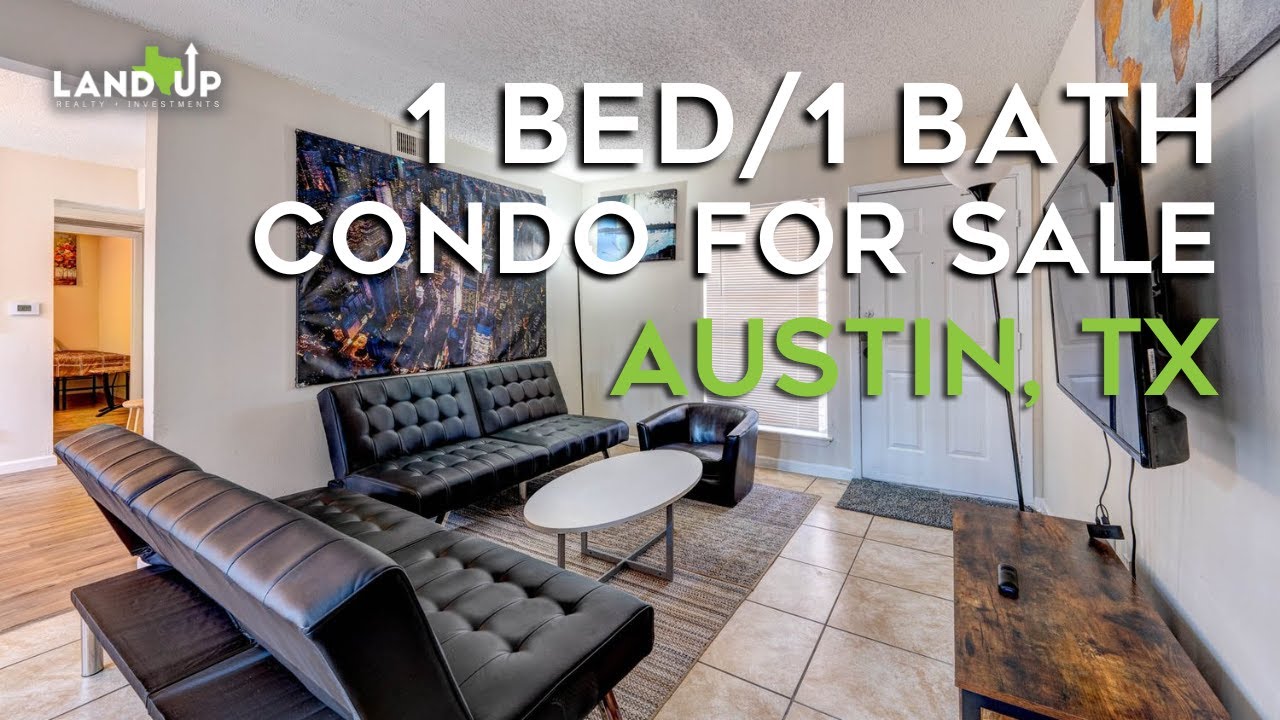 Affordable 1 Bed, 1 Bath Condo For Sale in Austin, Texas - Travis County